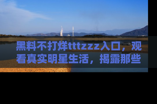 黑料不打烊tttzzz入口,观看真实明星生活,揭露那些不为人知的真相