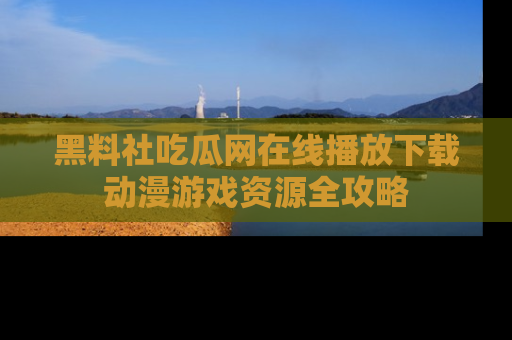 黑料社吃瓜网在线播放下载动漫游戏资源全攻略