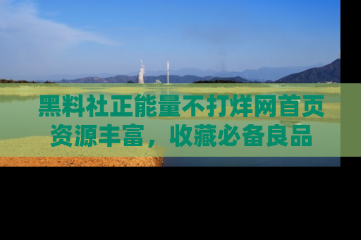 黑料社正能量不打烊网首页资源丰富，收藏必备良品