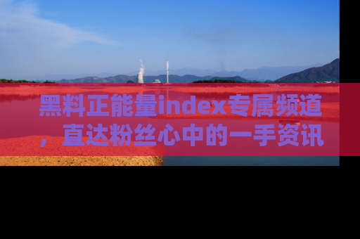 黑料正能量index专属频道，直达粉丝心中的一手资讯！